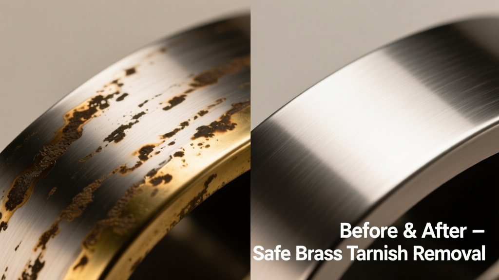 How to Remove Brass Tarnish from Stainless Steel Safely