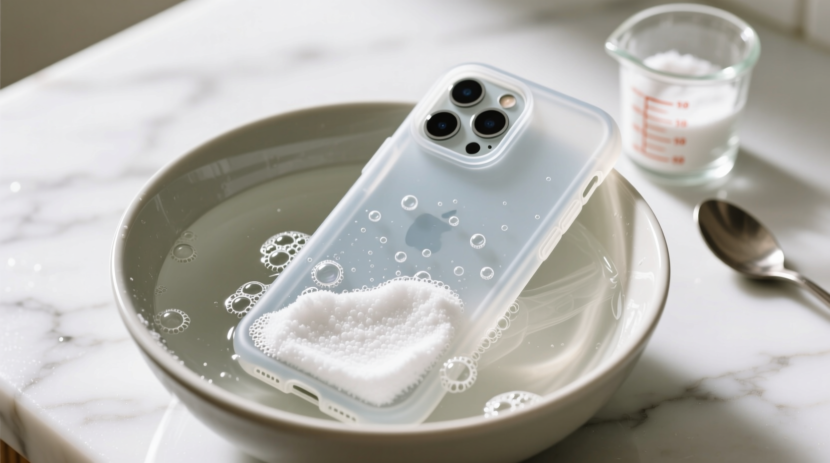 eco friendly cleaning deep clean silicone case safely
