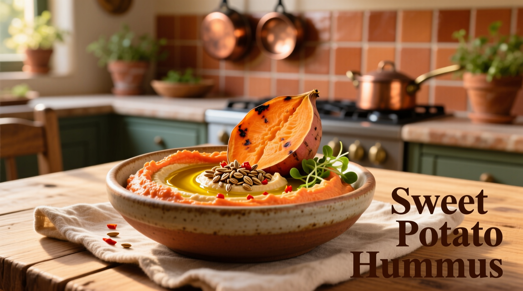 Sweet Potato Hummus: Healthier Twist on Classic Recipe
