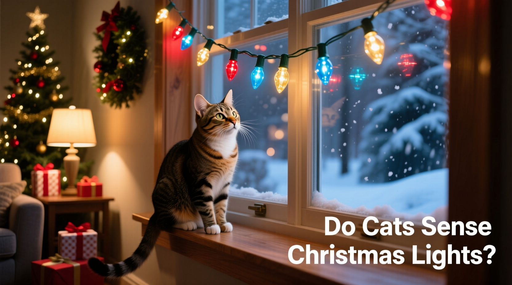 can cats sense christmas lights why some pets act weird around blinking bulbs