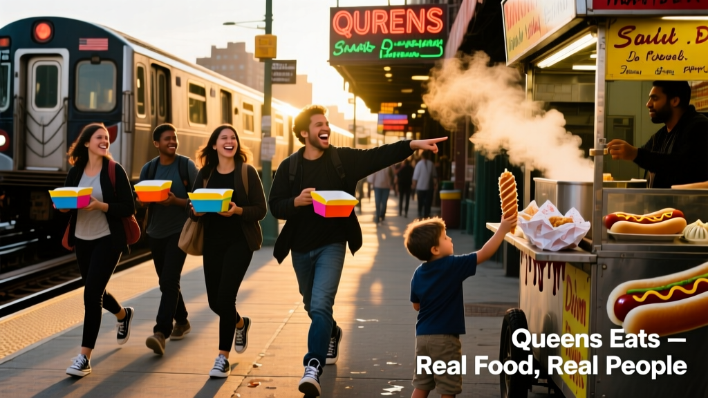 A Street Food Crawl Through Queens, New York: Where Global Flavors Meet Urban Transit