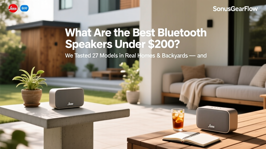 Best Bluetooth Speakers Under $200 (2026)