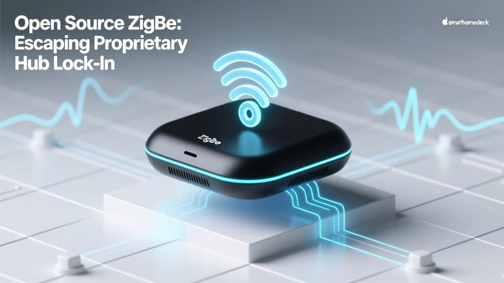 Open Source Zigbee: Escaping Proprietary Hub Lock-In