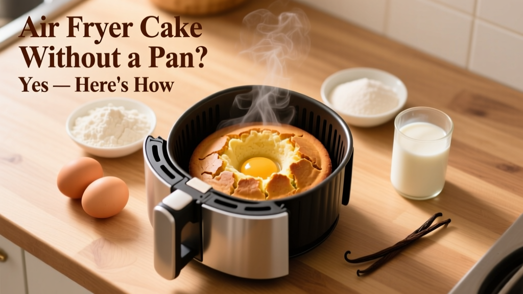 Air Fryer Cake Without a Pan: Yes — Here’s How
