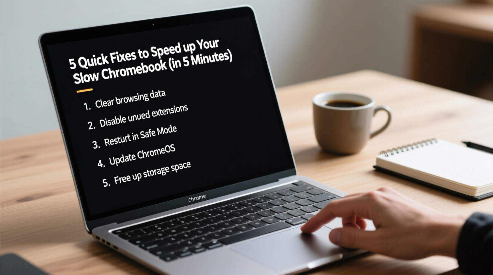 simple tricks to speed up slow chromebook performance in minutes