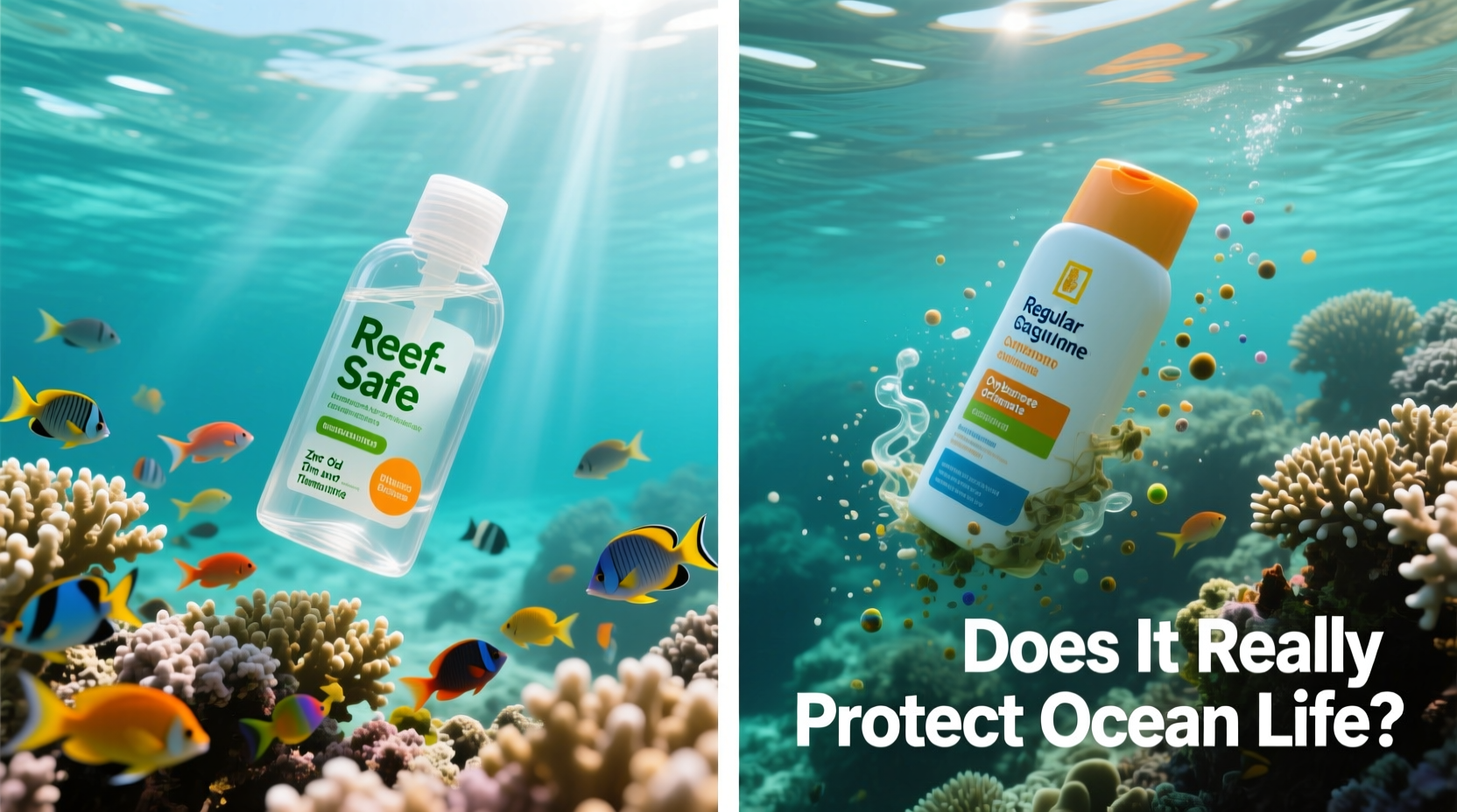 reef safe sunscreen vs regular does it really protect ocean life