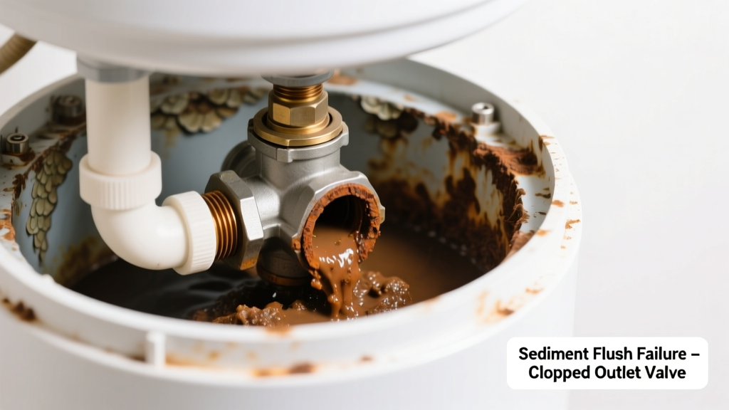 Water Heater Tank Sediment Flush Not Working at All