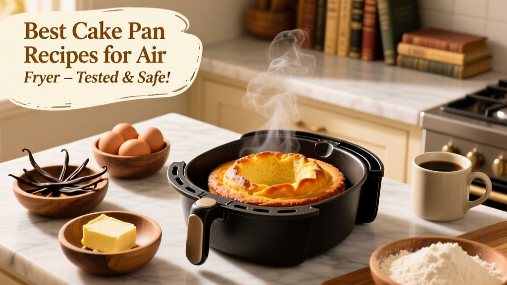 Best Cake Pan Recipes for Air Fryer (Tested & Safe)