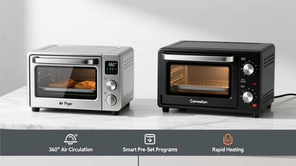 Air Fryer Toaster Oven vs Convection Toaster Oven