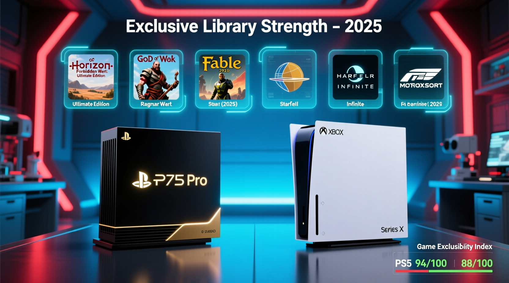 ps5 pro vs xbox series x is the exclusive library actually better in 2025
