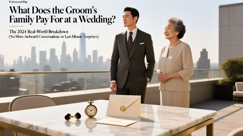 What Does The Groom S Family Pay For At A Wedding