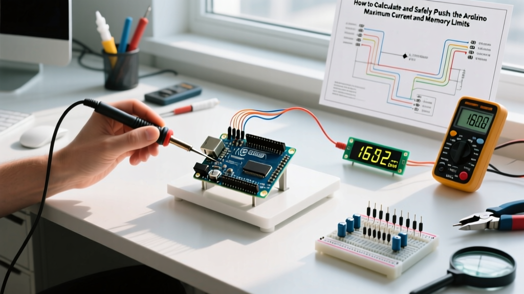 How to Calculate and Safely Push the Arduino Maximum Current and Memory Limits