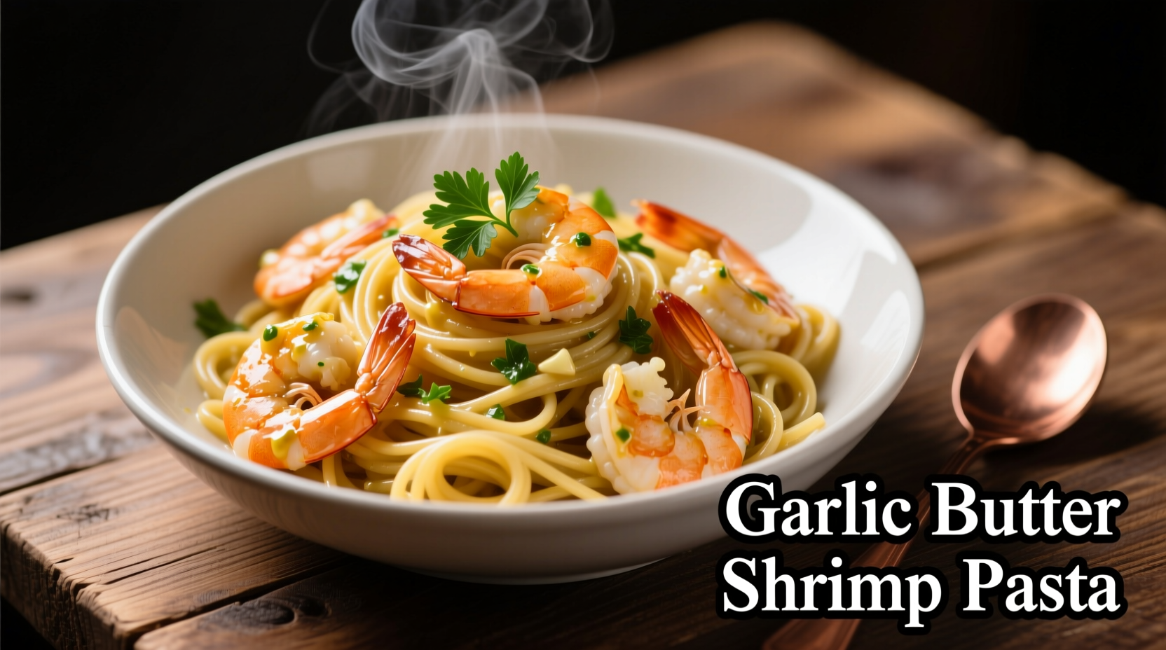 Perfect Butter Garlic Shrimp with Pasta Recipe in 30 Minutes