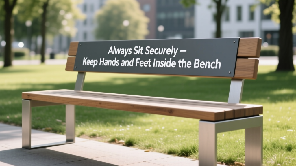 Outdoor Bench Safety Tips for Families