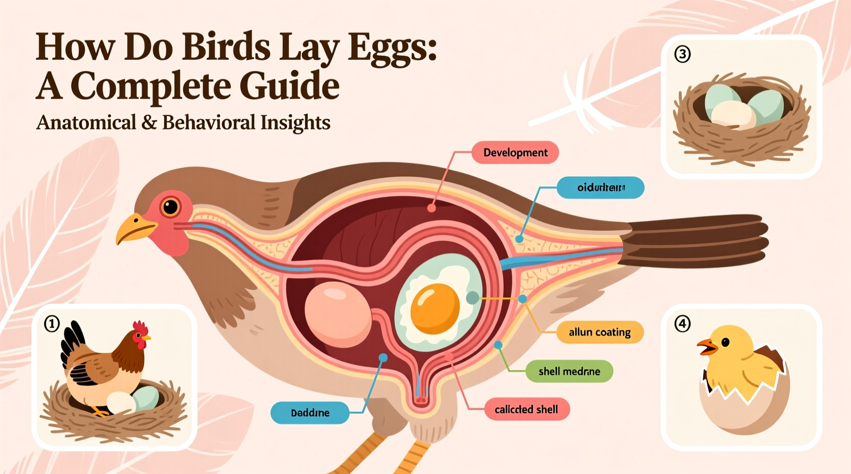 how do birds lay eggs