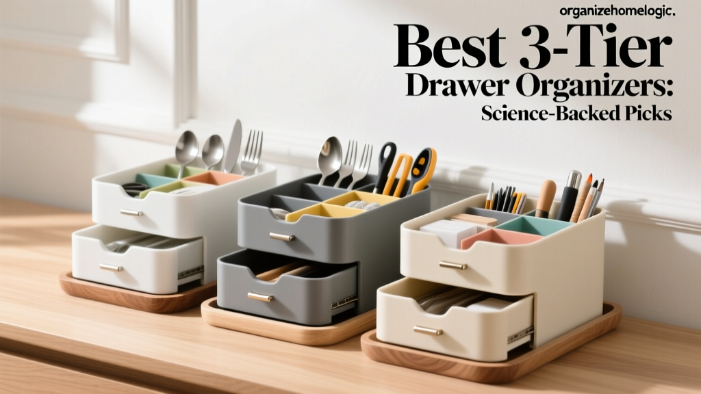 Best 3-Tier Drawer Organizers: Science-Backed Picks