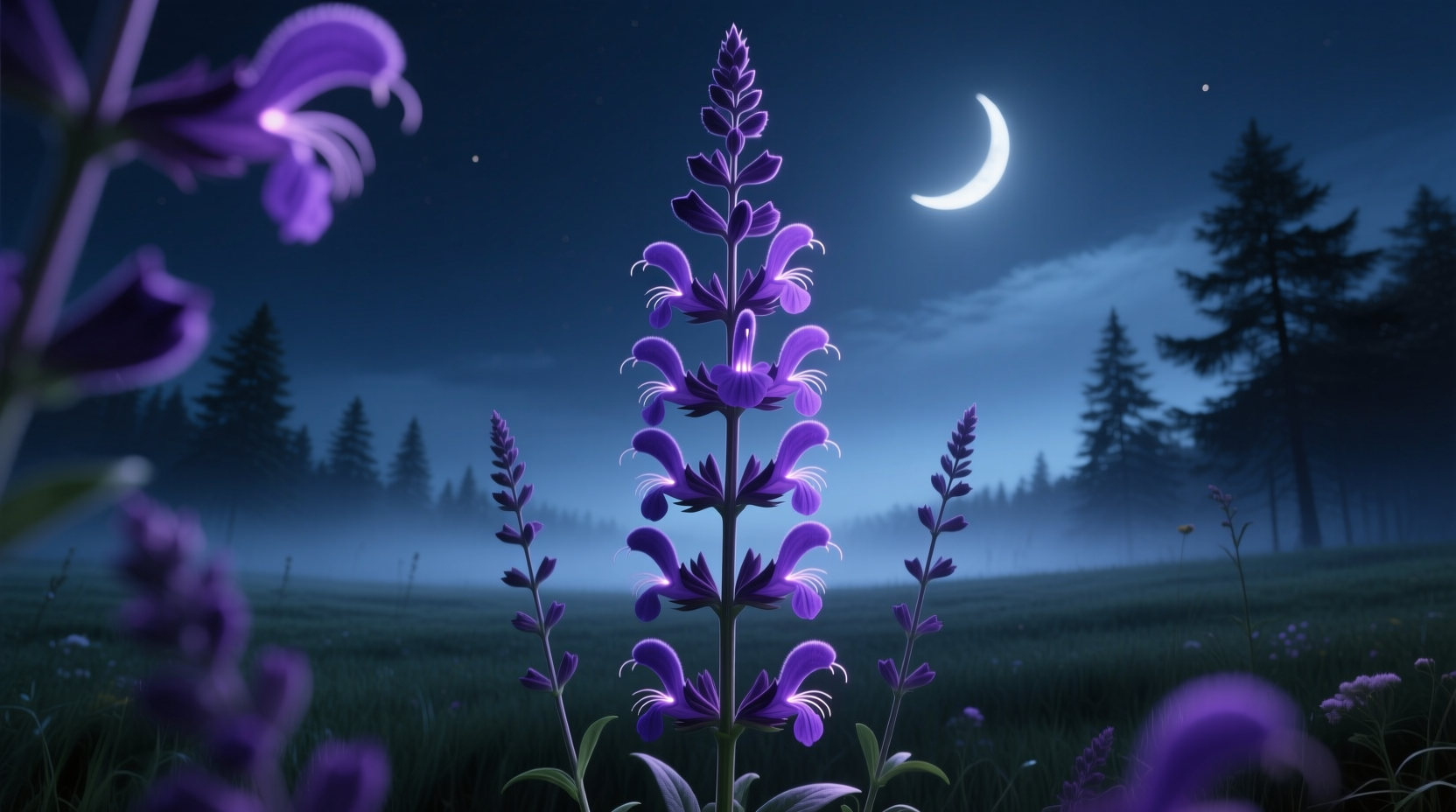 may night salvias height