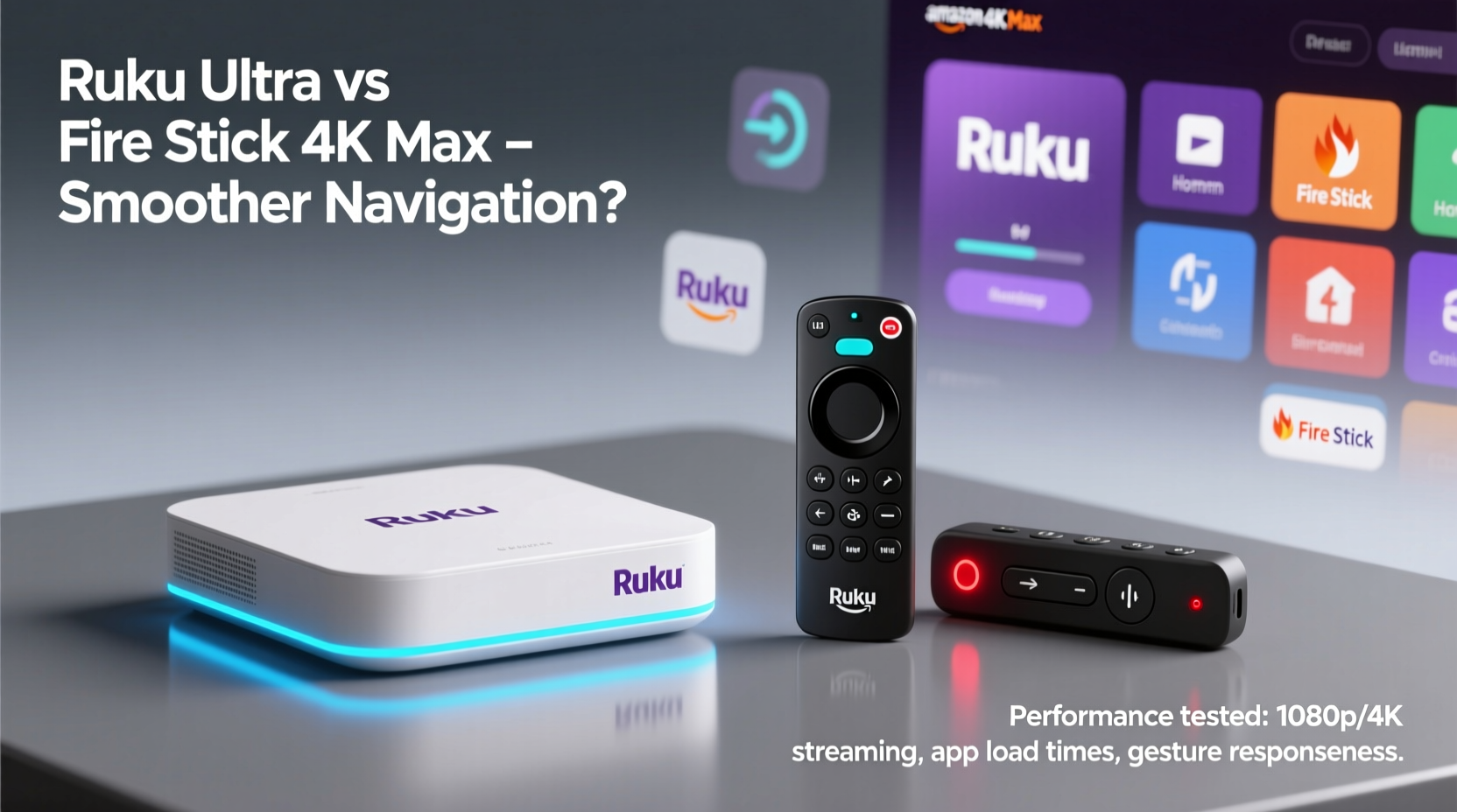 roku ultra vs fire stick 4k max which streaming device has smoother navigation