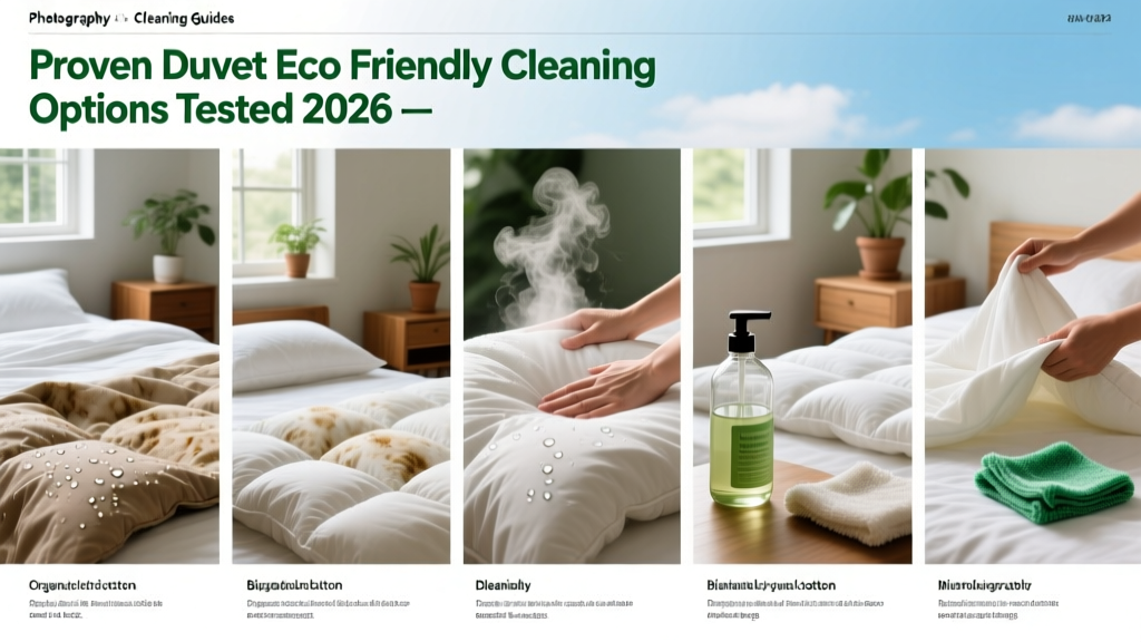Proven Duvet Eco Friendly Cleaning Options Tested 2026