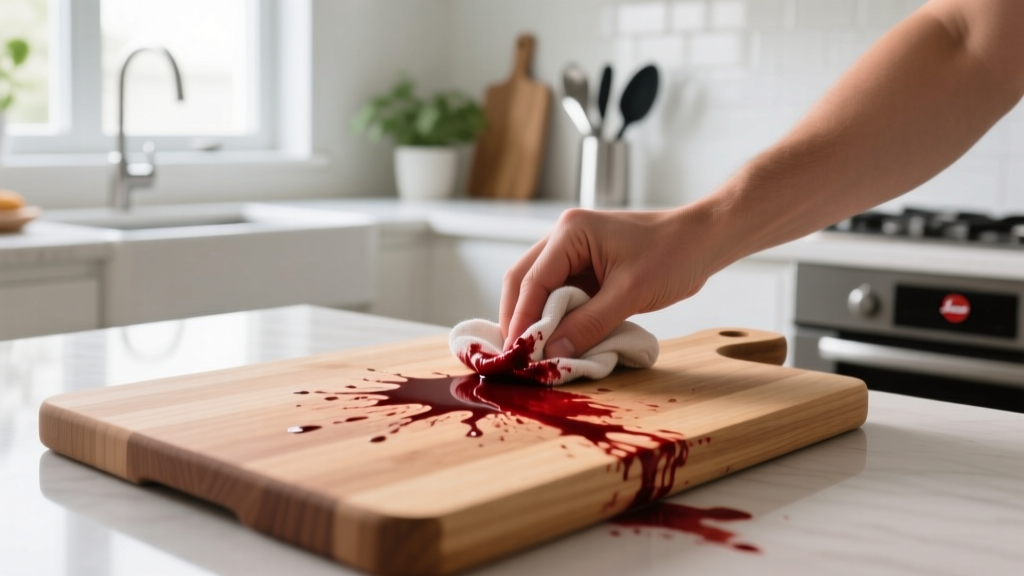 Proven: How to Get Blood Out of Cutting Boards Fast
