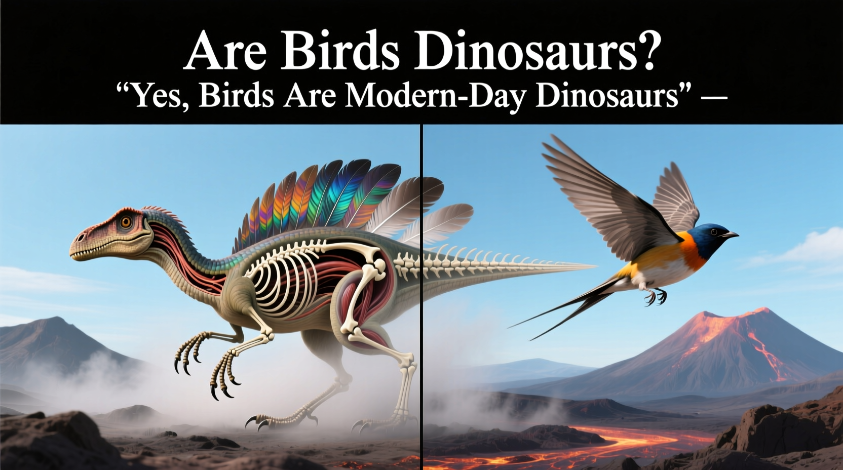 Are Birds Dinosaurs? Yes, Birds Are Modern-Day Dinosaurs