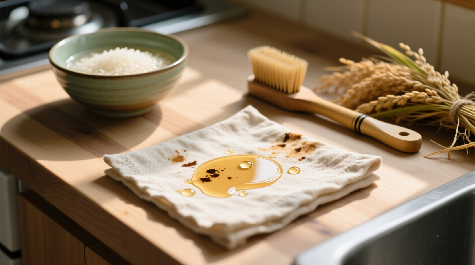 eco friendly ink stain removal for linen napkins