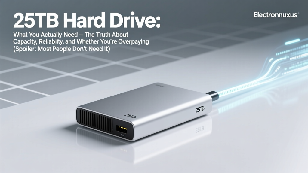 25TB Hard Drive What You Actually Need: The Truth About Capacity, Reliability, and Whether You’re Overpaying (Spoiler: Most People Don’t Need It)