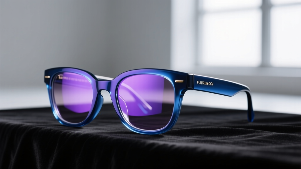 Why Do Blue Light Glasses Reflect Purple? The Science Explained