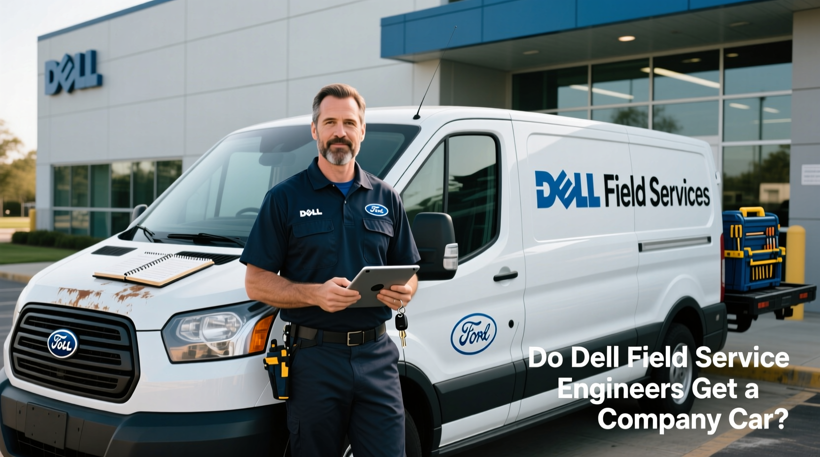 do dell field service engineers get a company car