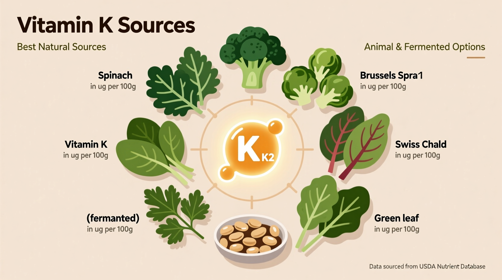 what foods supply vitamin k