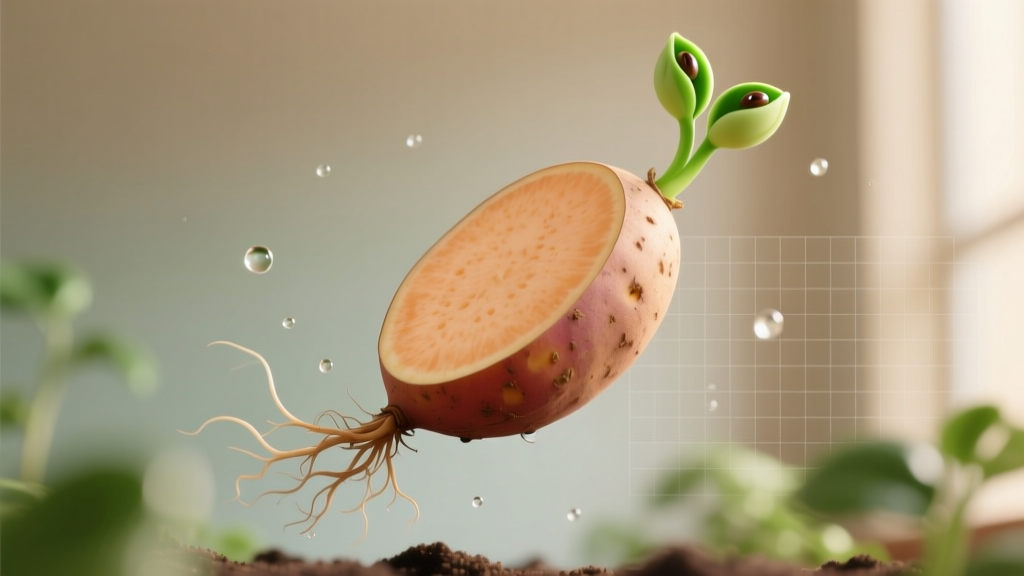 How to Cut Sweet Potato Slips for Indoor Planting