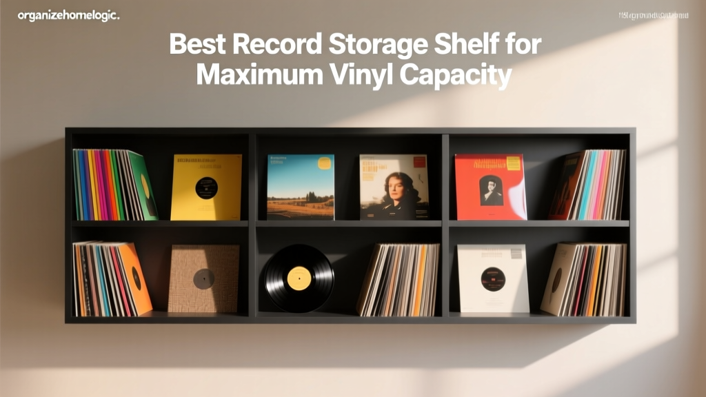 Best Record Storage Shelf for Maximum Vinyl Capacity