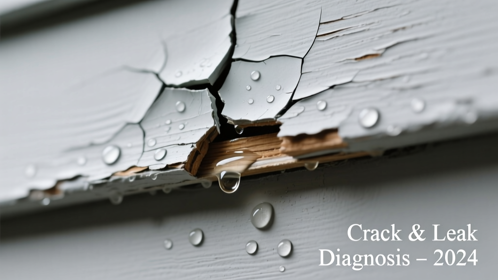 Siding Cracked and Leaking Water: Quick Diagnosis
