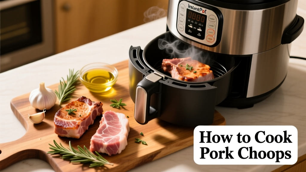 How to Cook Pork Chops in Instant Pot Vortex Air Fryer