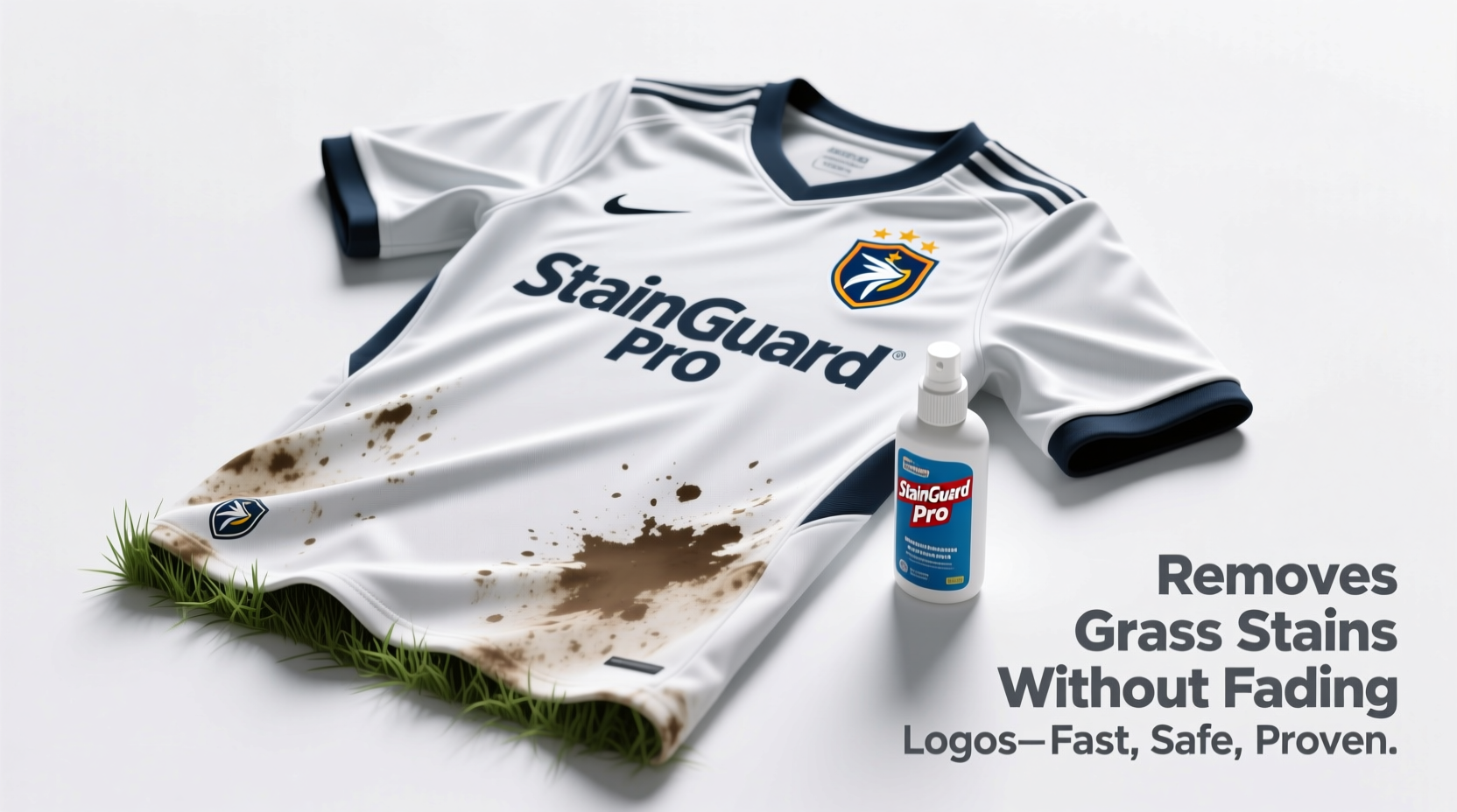 grass stain removal for soccer jerseys