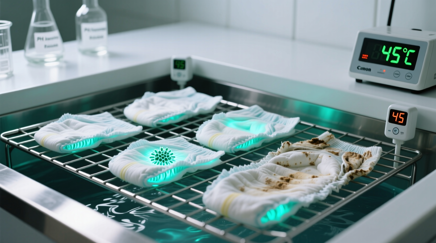 sanitize cloth diaper inserts safely