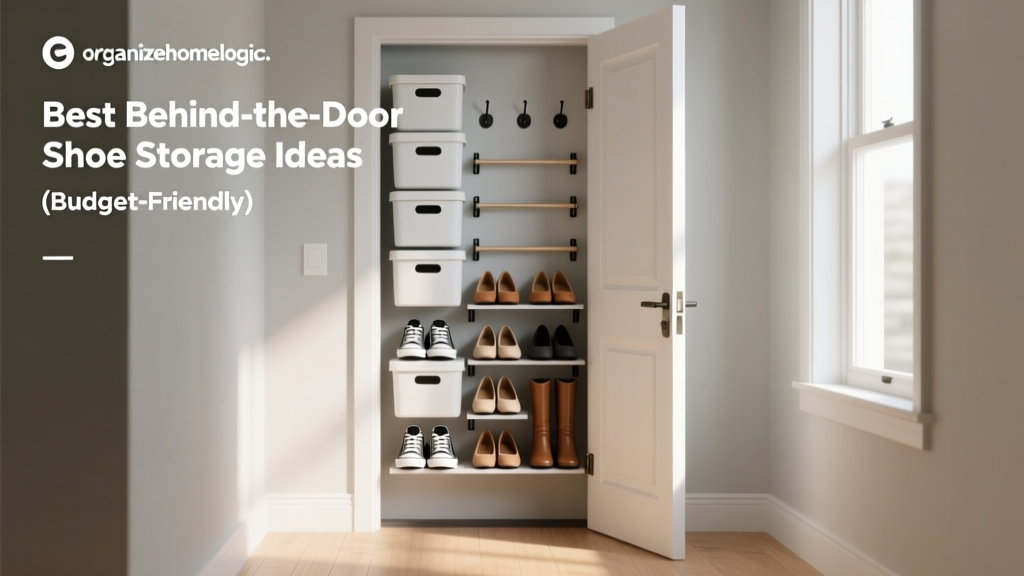 Best Behind-the-Door Shoe Storage Ideas (Budget-Friendly)