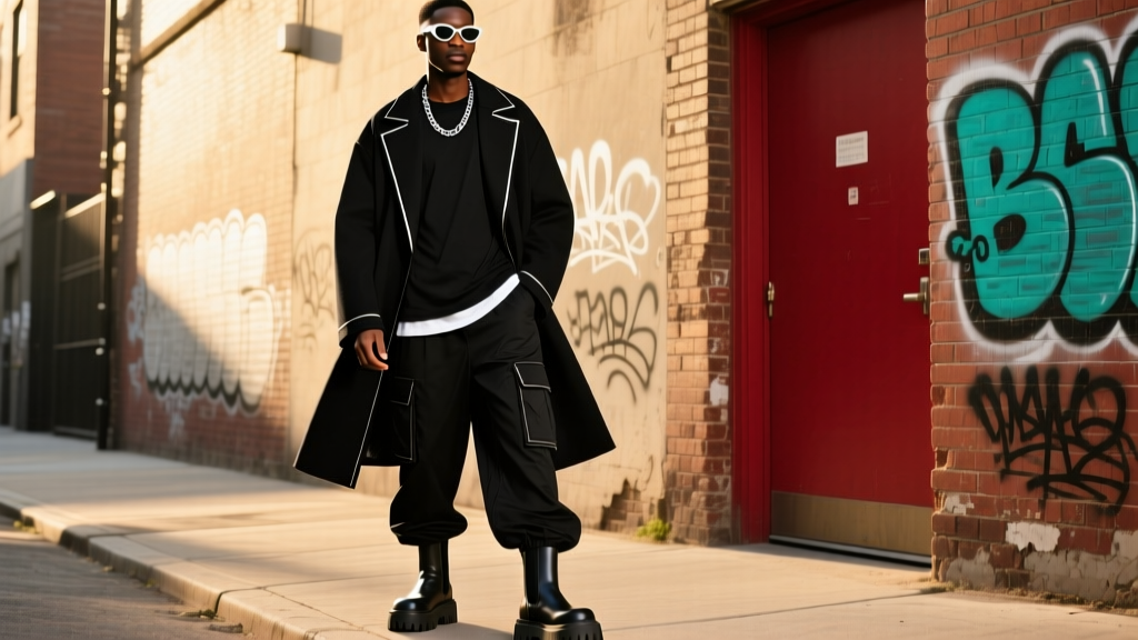 How to Wear All Black in Hip Hop Fashion (Right)