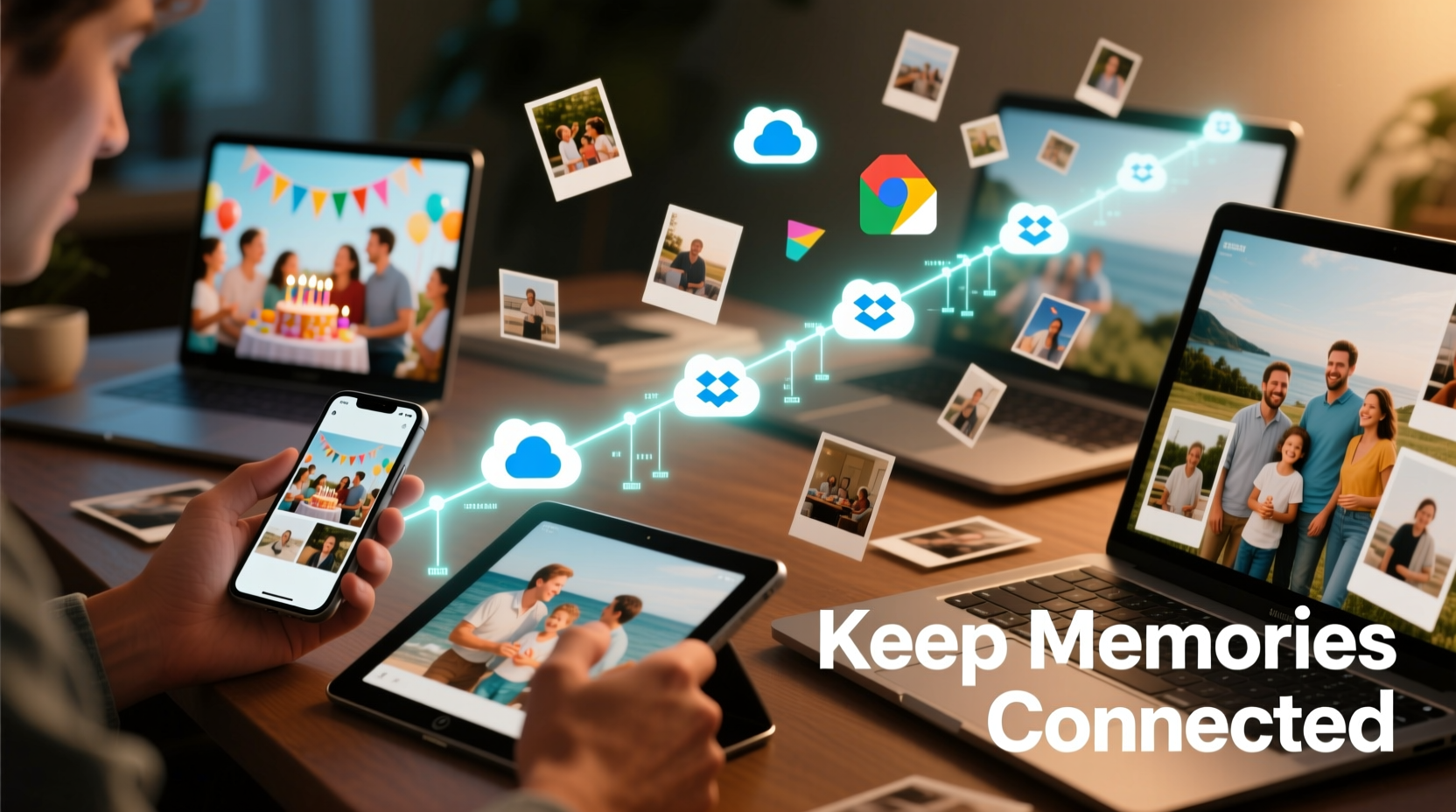 how to organize your digital photos across multiple devices without losing memories