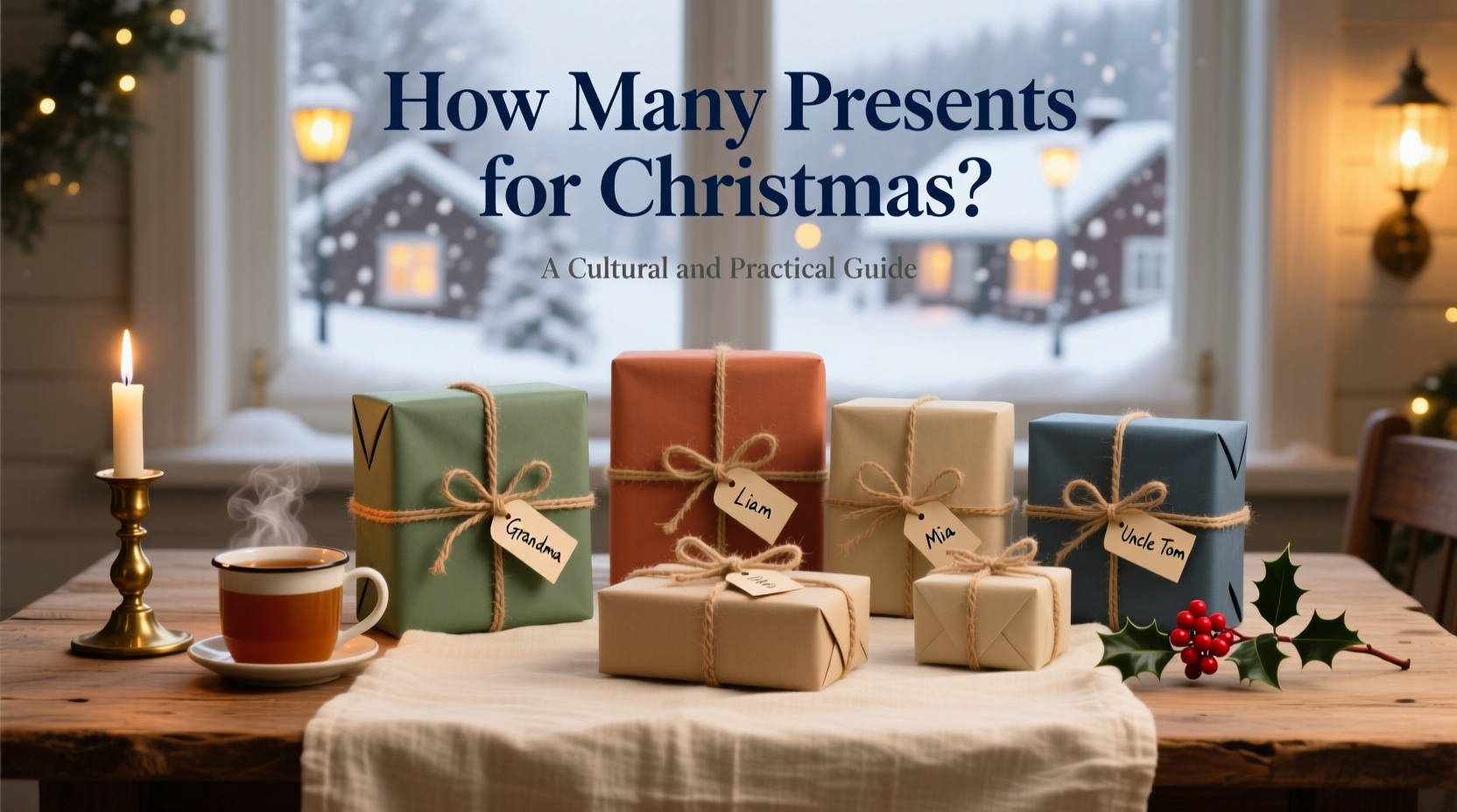 how many presents for christmas
