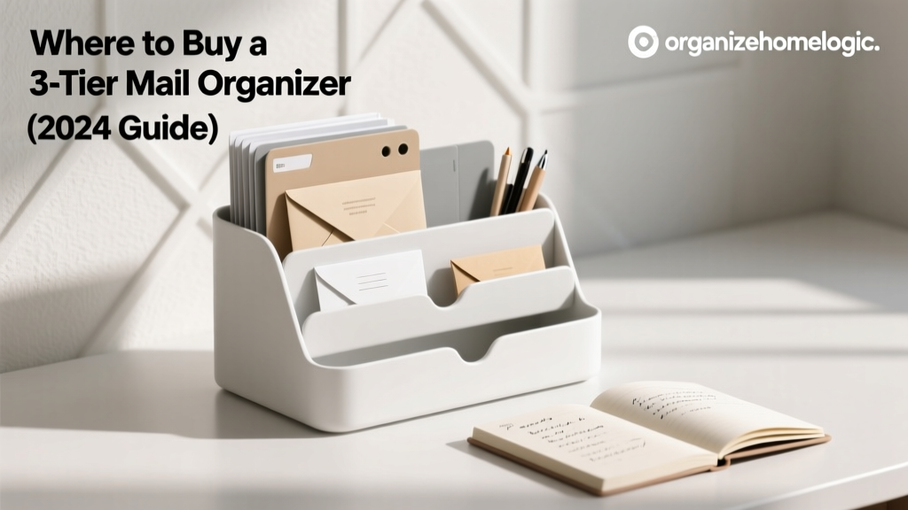 Where to Buy a 3 Tier Mail Organizer (2024 Guide)