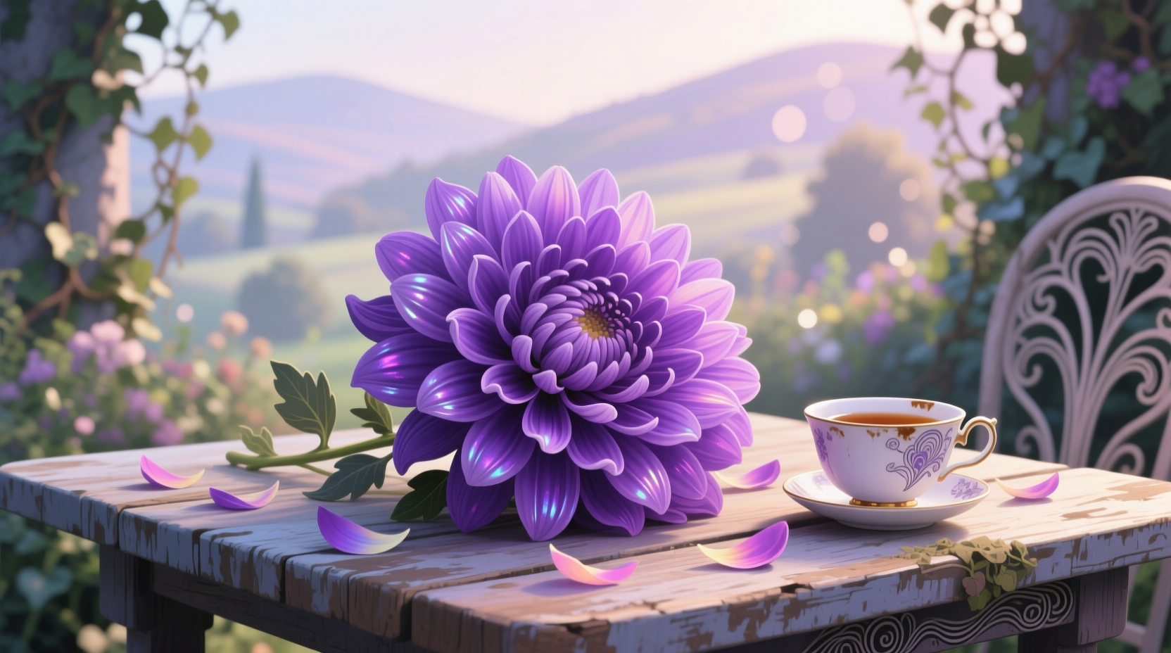 patty purple mum