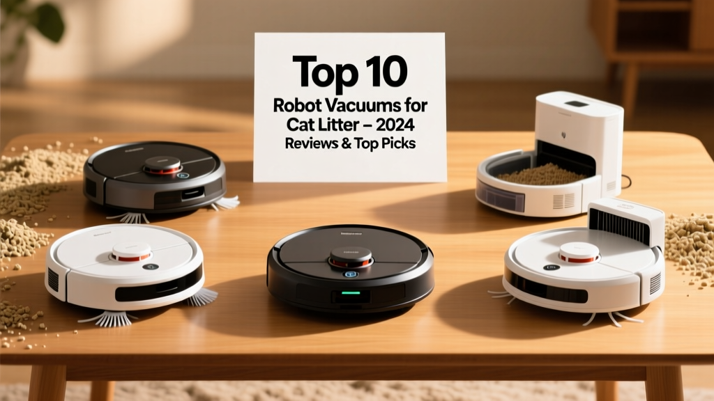 10 Best Robot Vacuums for Cat Litter – 2024 Reviews & Top Picks