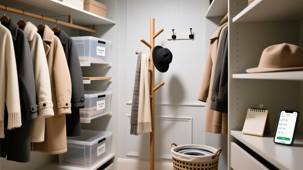 Small Coat Closet Organization: Budget-Friendly Tips