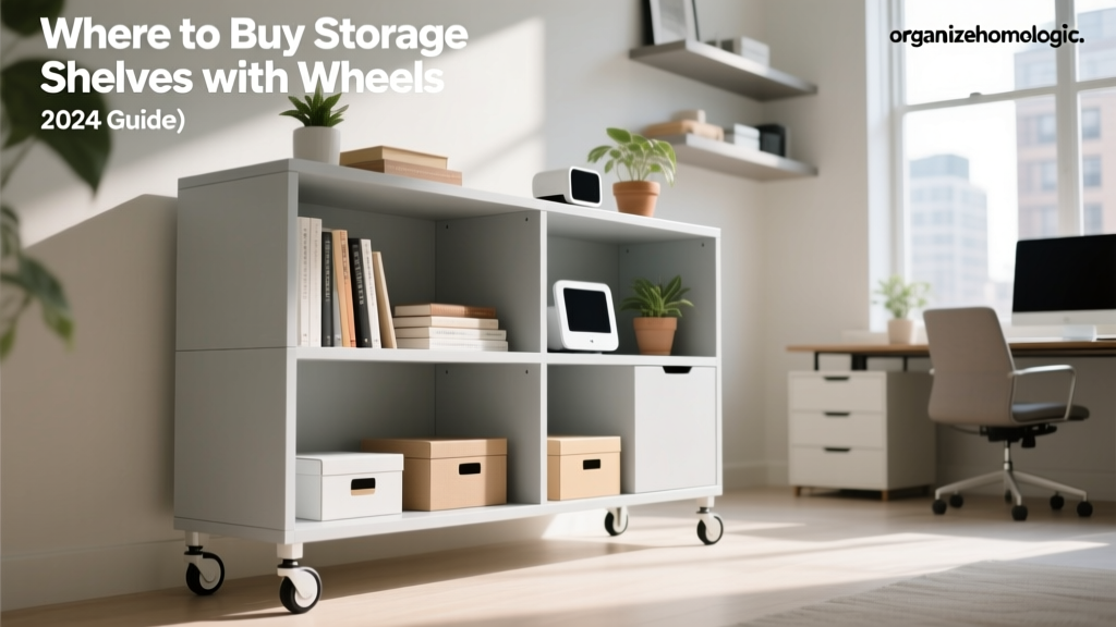 Where to Buy Storage Shelves with Wheels (2024 Guide)