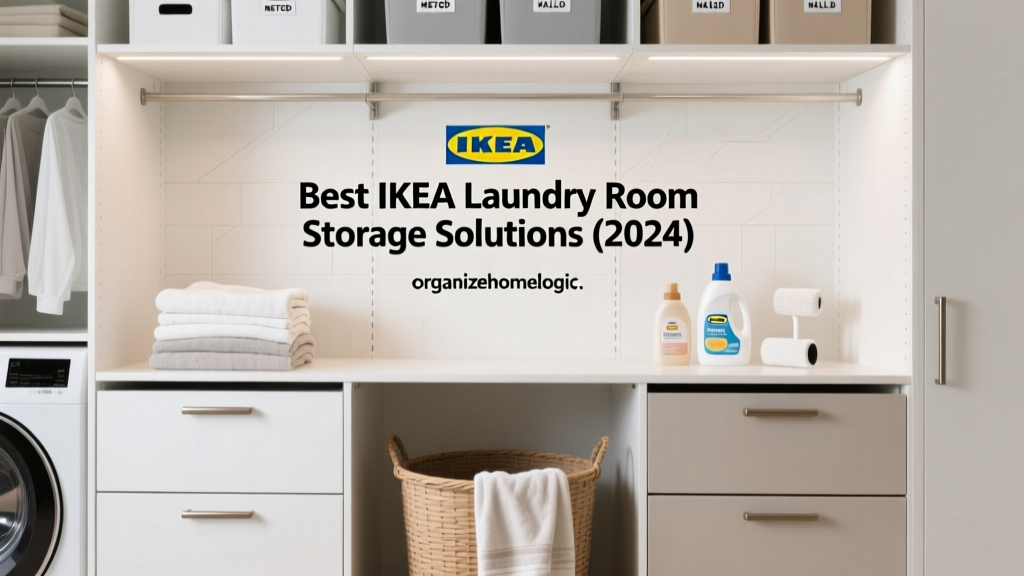 Best IKEA Laundry Room Storage Solutions (2024)