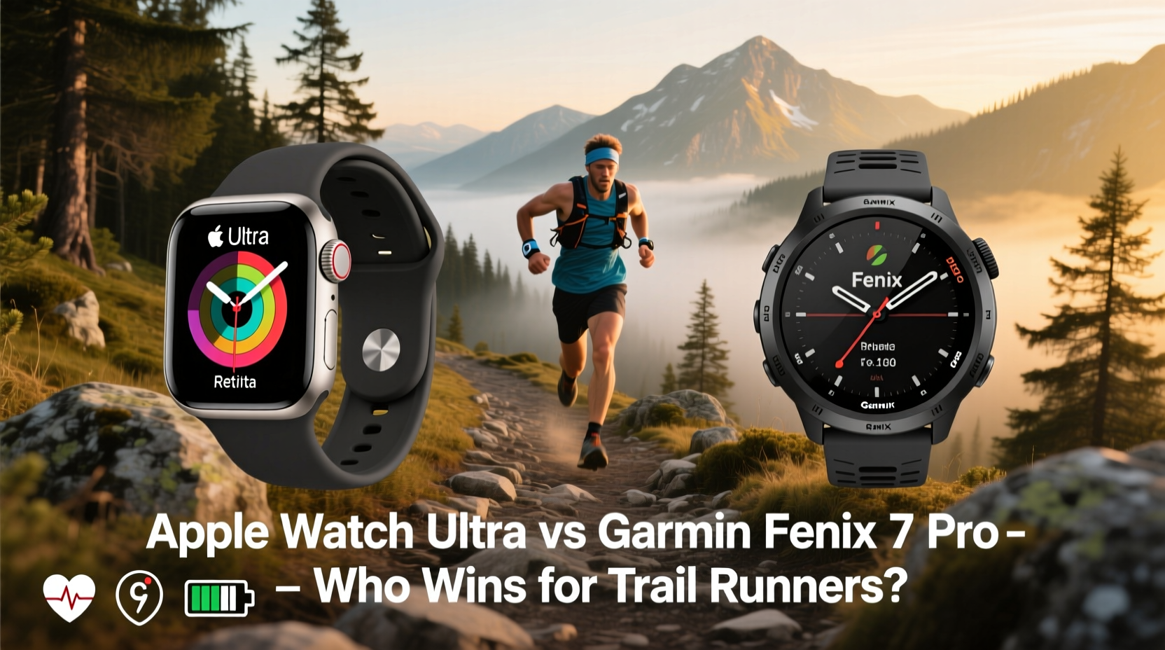 apple watch ultra vs garmin fenix for trail runners who wins