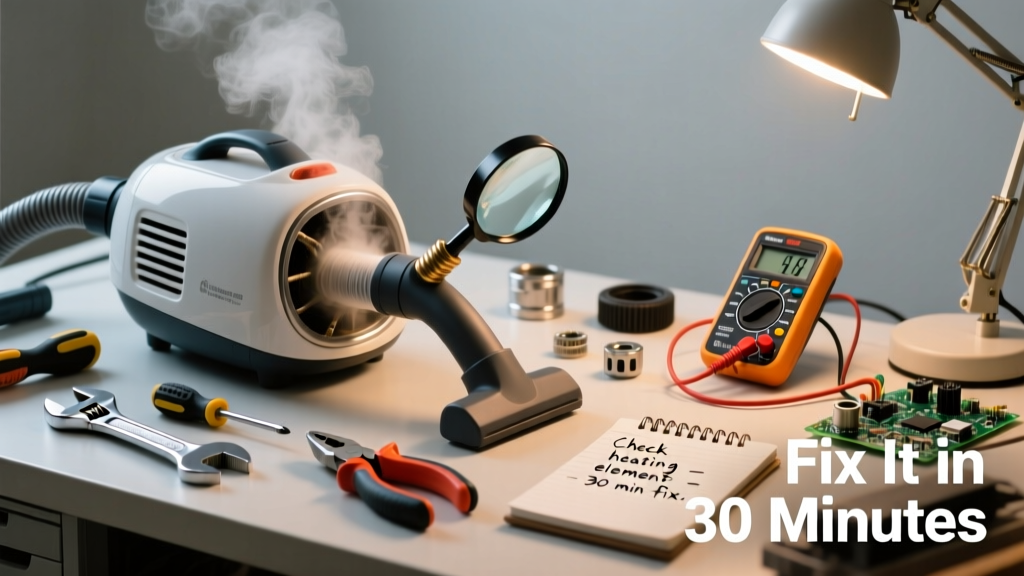 Steam Cleaner Not Steaming? Fix It in 30 Minutes