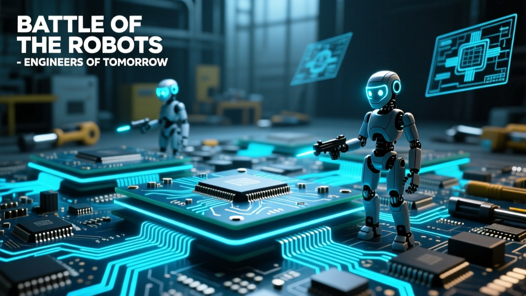 Future Engineers Brace For Battle Of The Robots: Signal Integrity, Thermal Limits, and the Real-World Physics of Autonomous Combat Systems