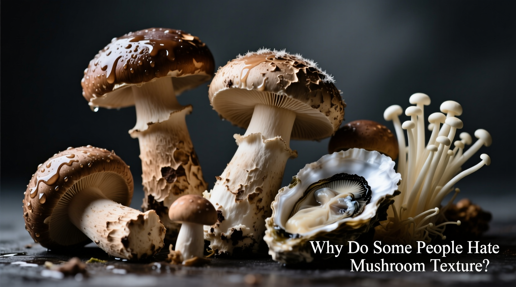 why do some people hate the texture of mushrooms